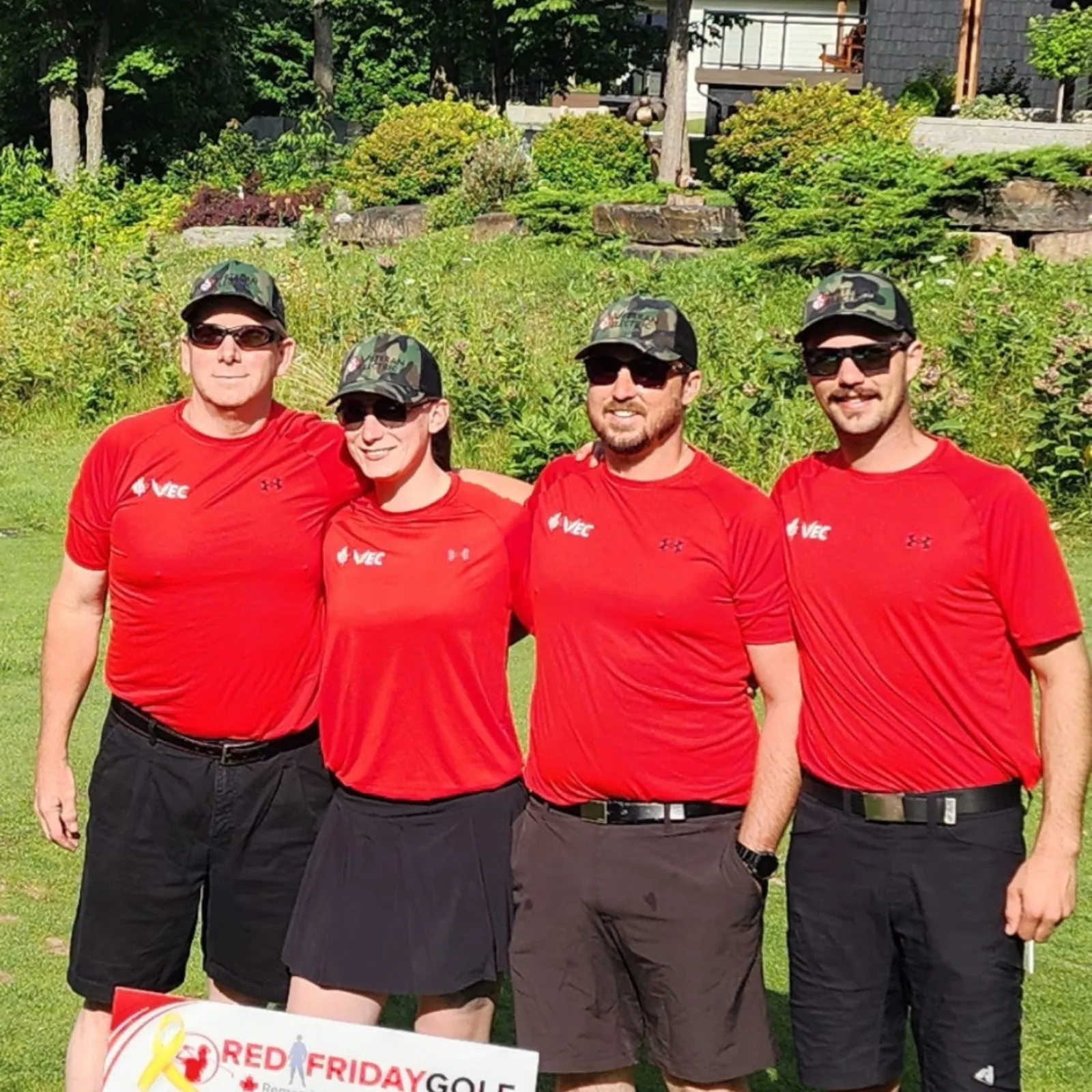 Veteran Electric team members together