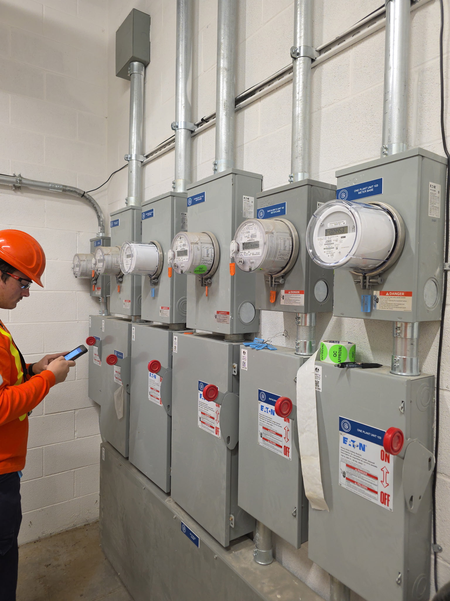 Veteran Electric utility truck and field equipment